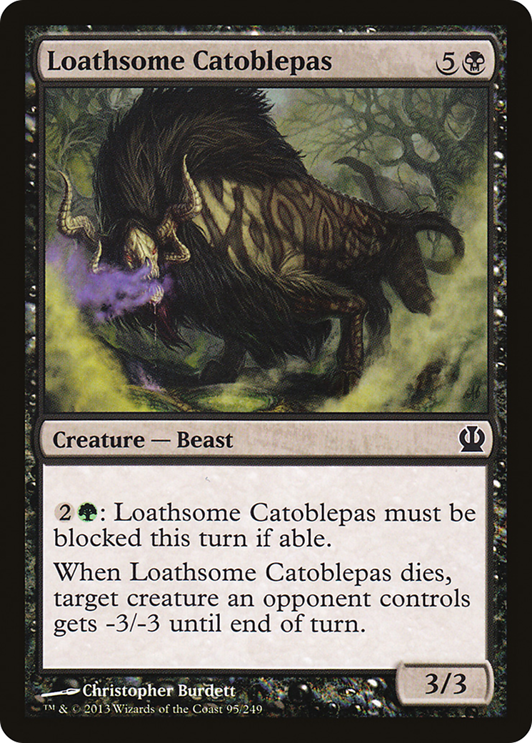 Loathsome Catoblepas [Theros] | Grognard Games