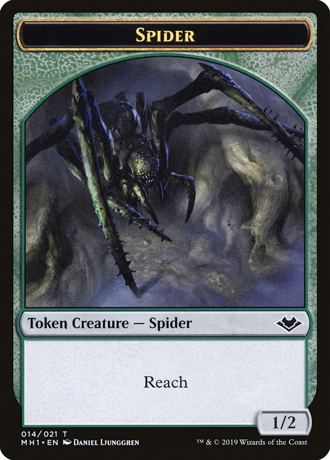 Spider Token [Modern Horizons Tokens] | Grognard Games