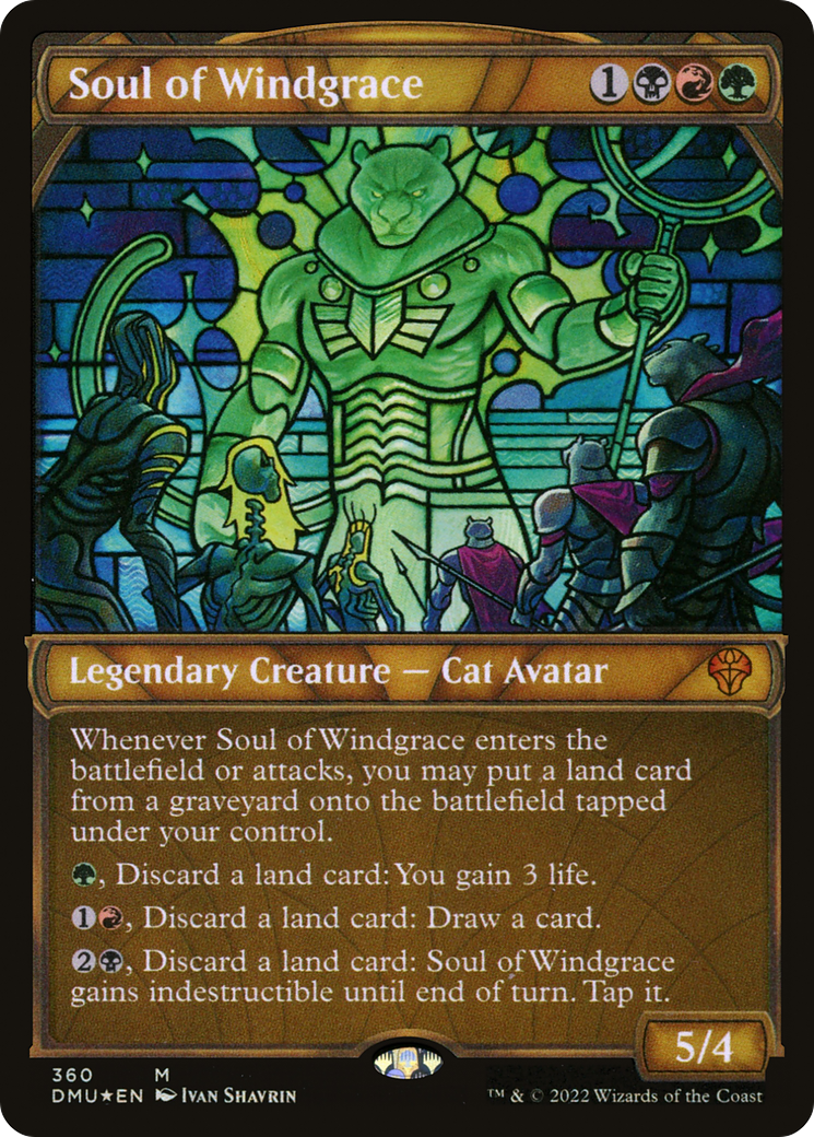 Soul of Windgrace (Showcase Textured) [Dominaria United] | Grognard Games