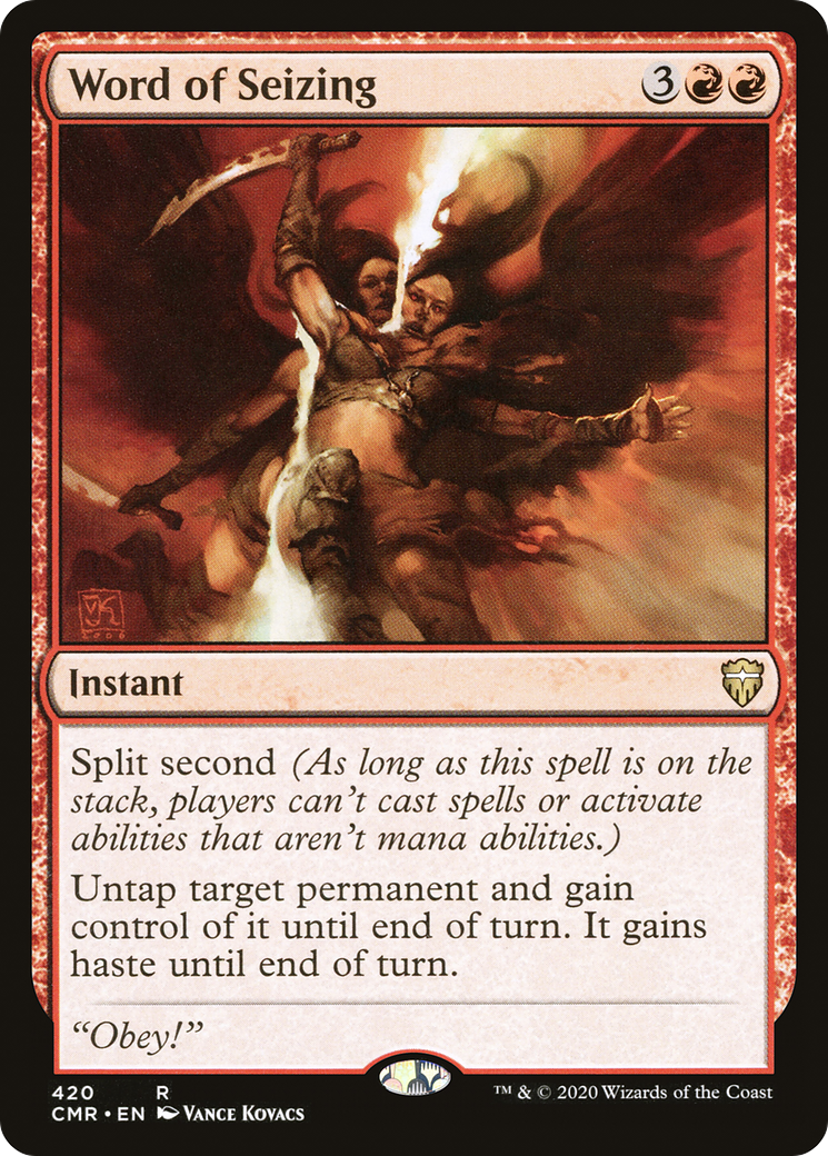 Word of Seizing [Commander Legends] | Grognard Games