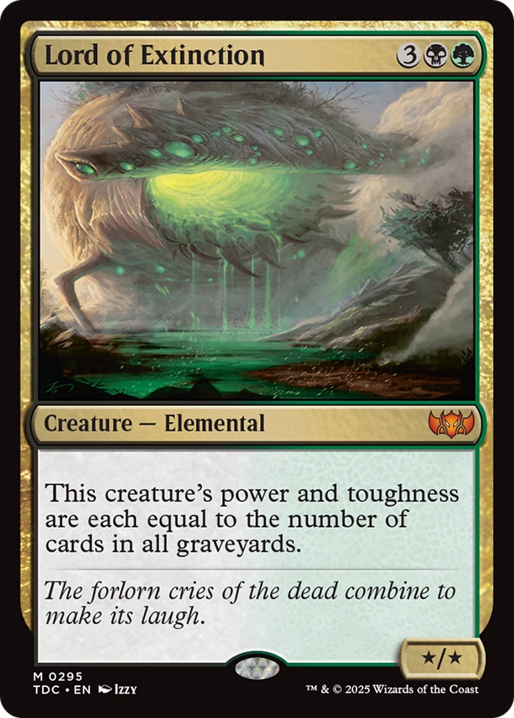 Lord of Extinction [Tarkir: Dragonstorm Commander] | Grognard Games