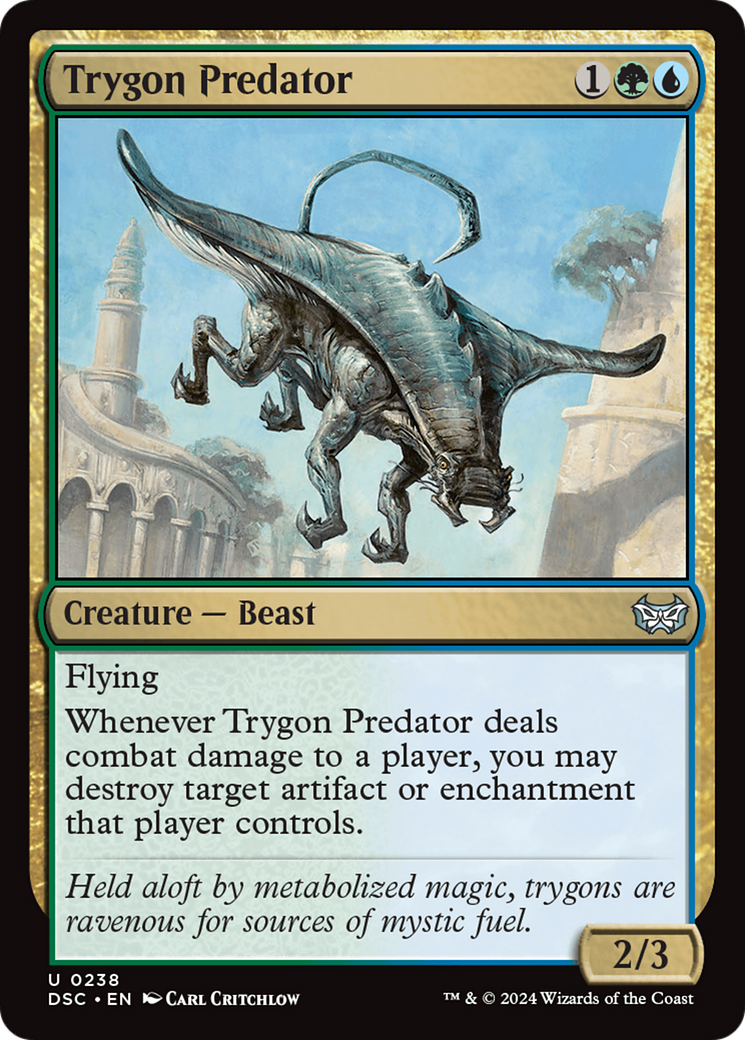Trygon Predator [Duskmourn: House of Horror Commander] | Grognard Games