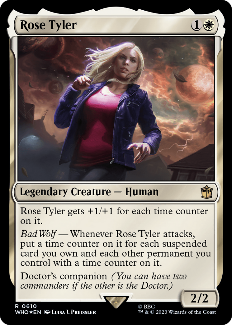 Rose Tyler (Surge Foil) [Doctor Who] | Grognard Games