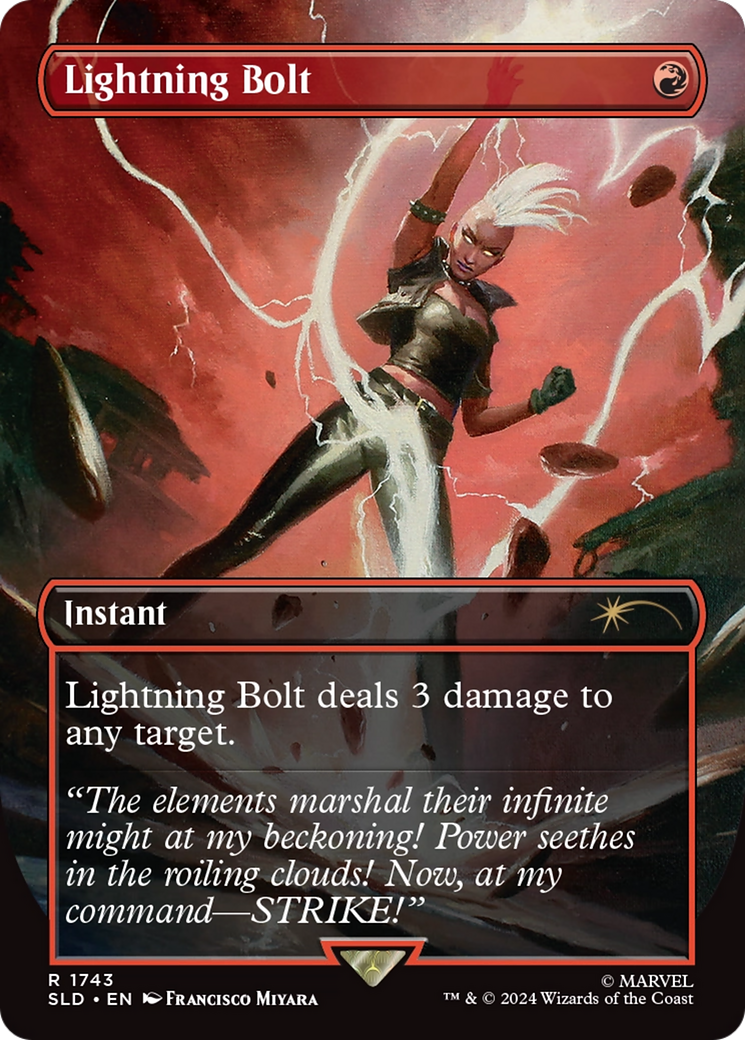 Lightning Bolt (1743) (Rainbow Foil) [Secret Lair Drop Series] | Grognard Games