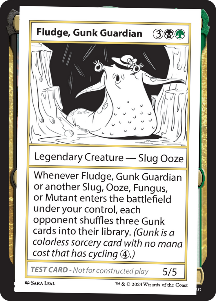 Fludge, Gunk Guardian [Mystery Booster 2 Playtest Cards] | Grognard Games