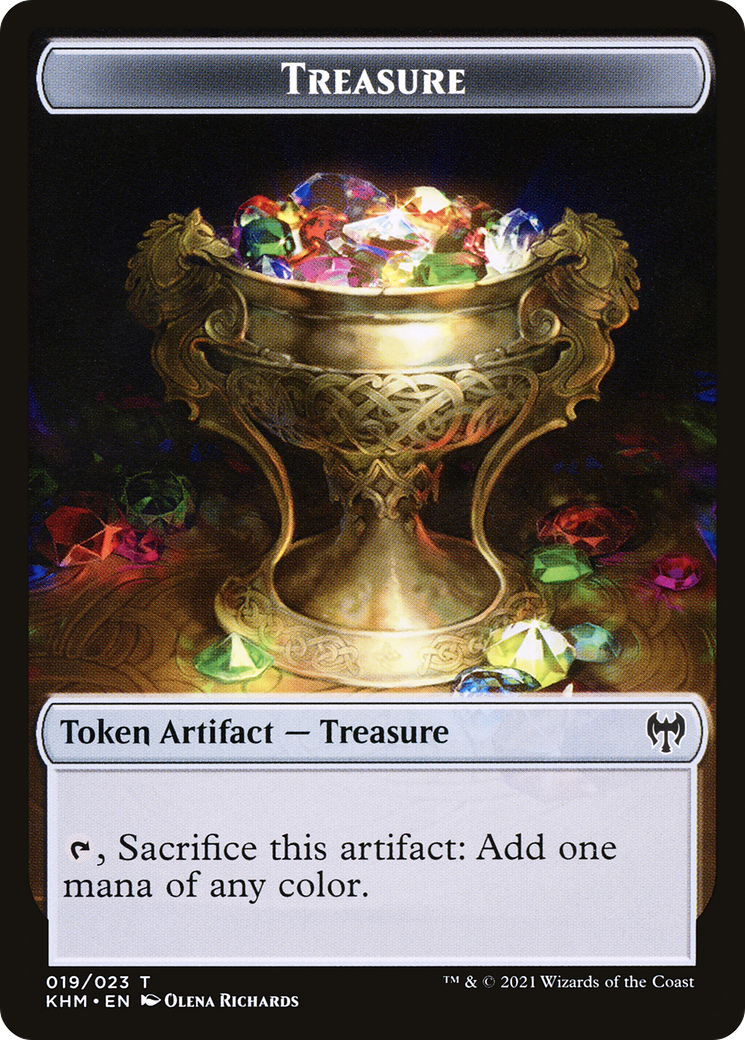 Treasure [Kaldheim Tokens] | Grognard Games