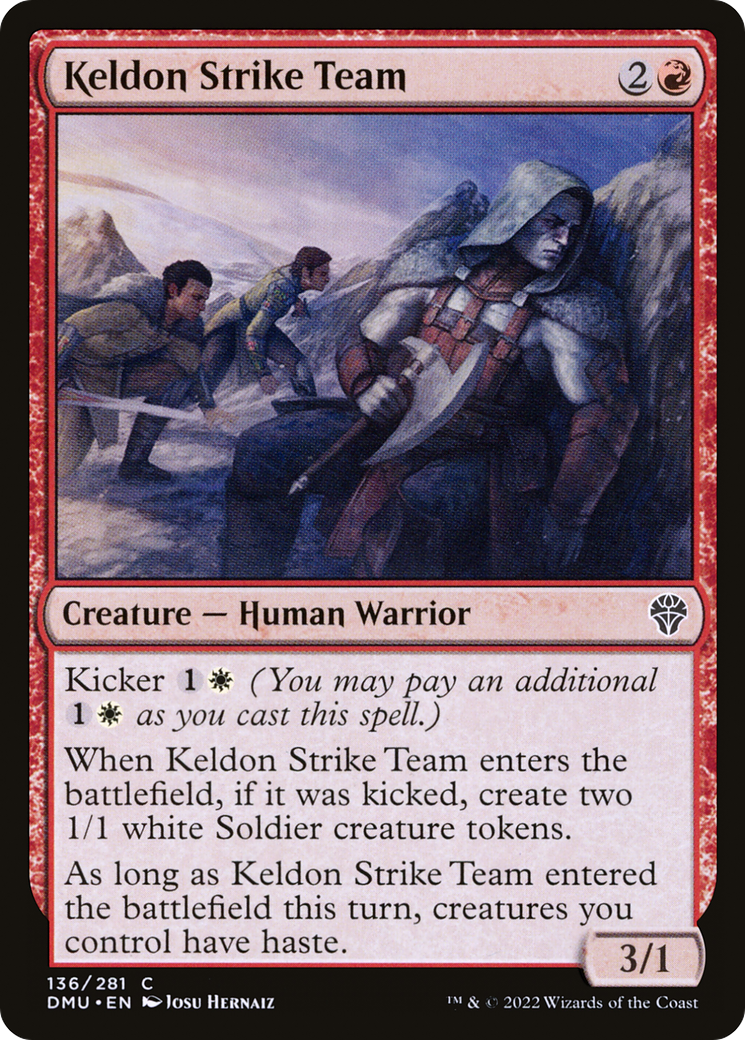 Keldon Strike Team [Dominaria United] | Grognard Games