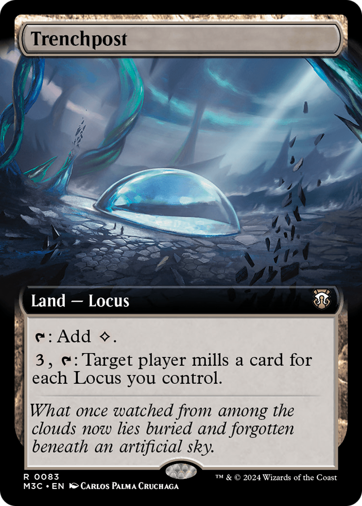 Trenchpost (Extended Art) [Modern Horizons 3 Commander] | Grognard Games