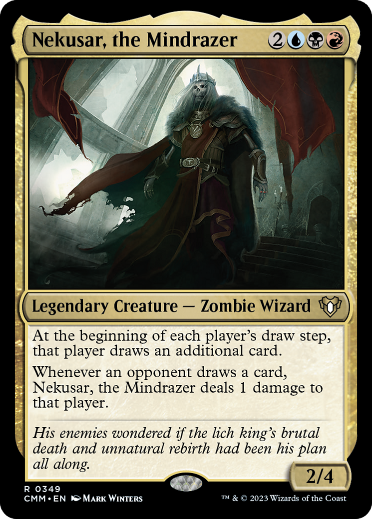Nekusar, the Mindrazer [Commander Masters] | Grognard Games