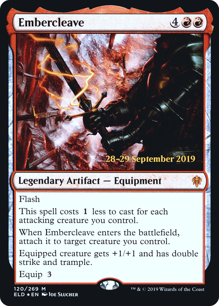 Embercleave  [Throne of Eldraine Prerelease Promos] | Grognard Games