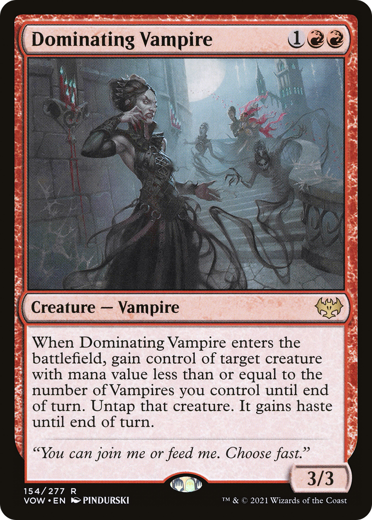 Dominating Vampire [Innistrad: Crimson Vow] | Grognard Games