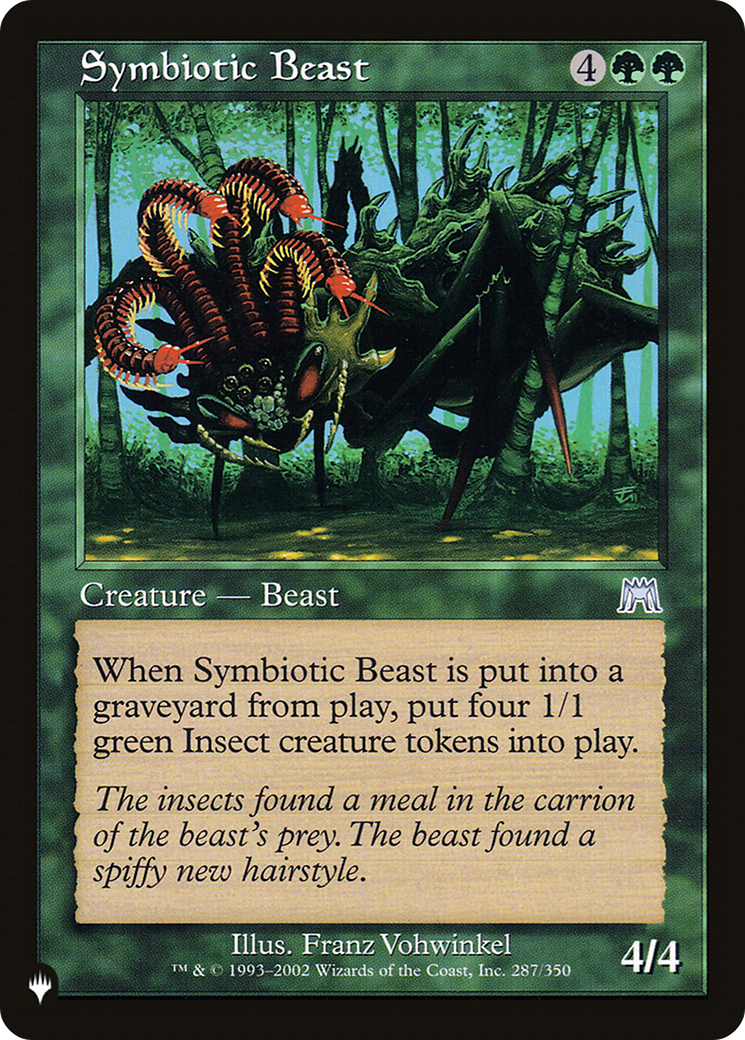 Symbiotic Beast [The List Reprints] | Grognard Games