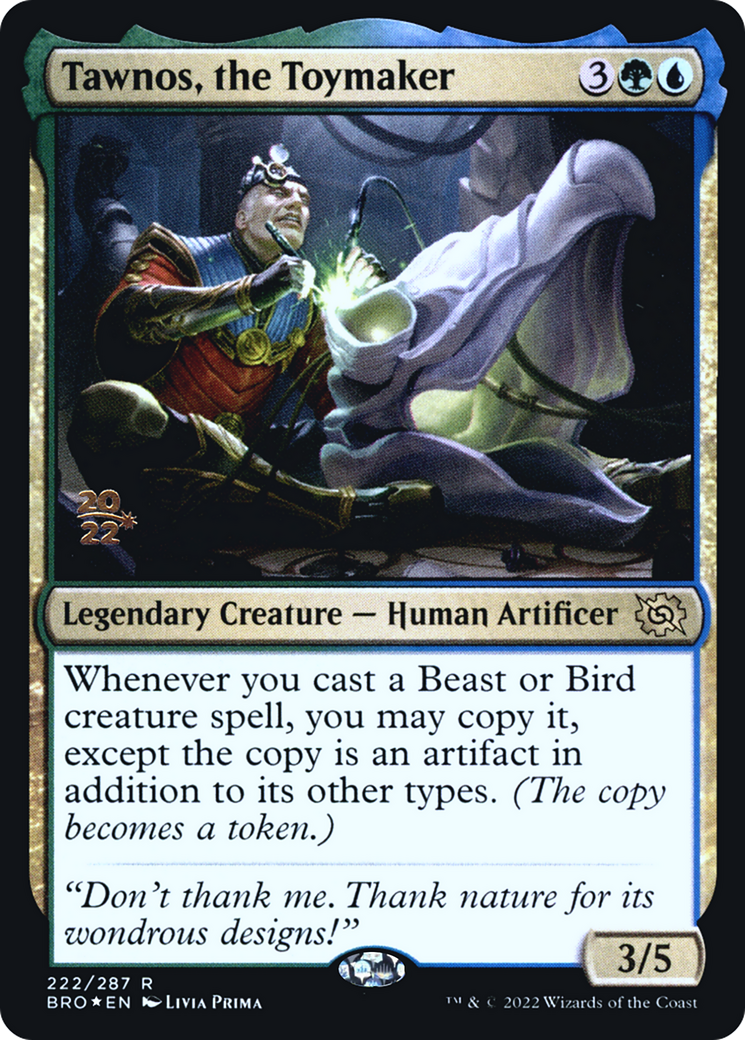 Tawnos, the Toymaker [The Brothers' War: Prerelease Promos] | Grognard Games