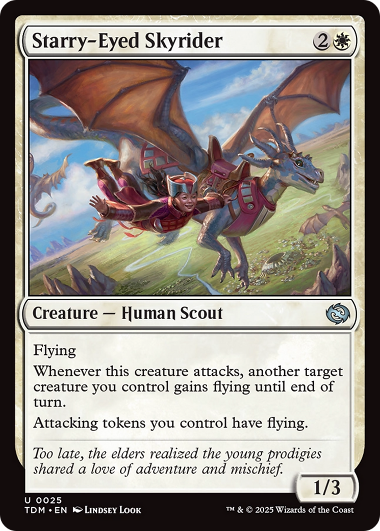 Starry-Eyed Skyrider [Tarkir: Dragonstorm] | Grognard Games