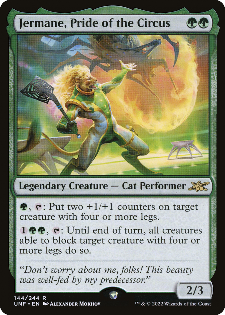 Jermane, Pride of the Circus [Unfinity] | Grognard Games