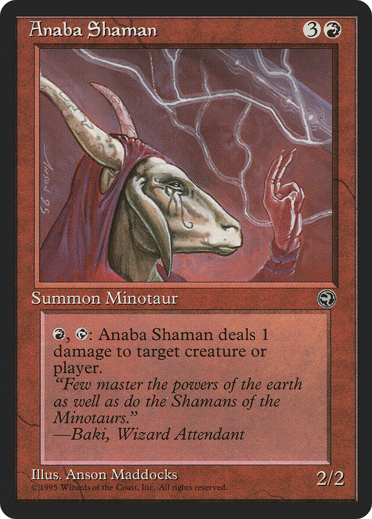 Anaba Shaman (Baki Flavor Text) [Homelands] | Grognard Games