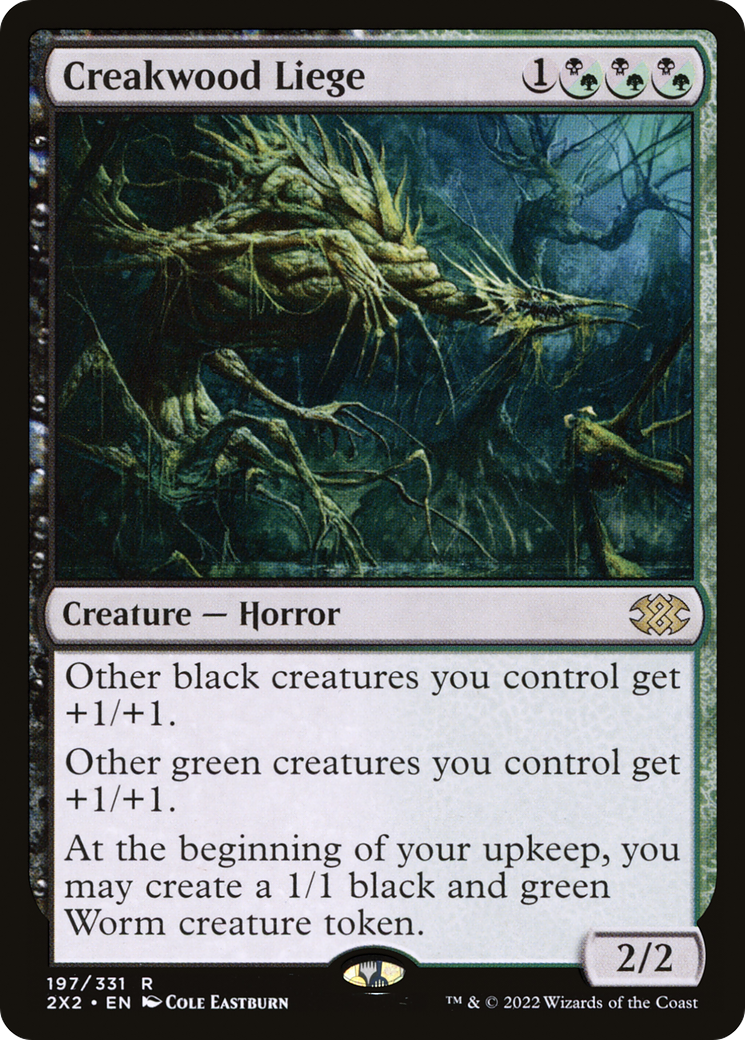 Creakwood Liege [Double Masters 2022] | Grognard Games
