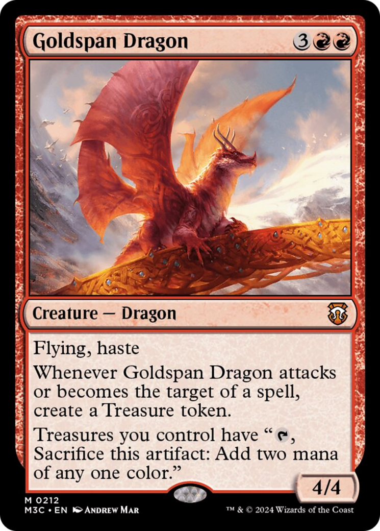 Goldspan Dragon [Modern Horizons 3 Commander] | Grognard Games