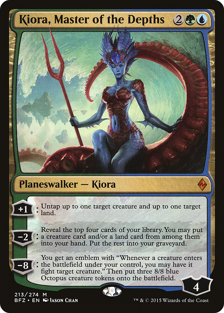 Kiora, Master of the Depths [Battle for Zendikar] | Grognard Games