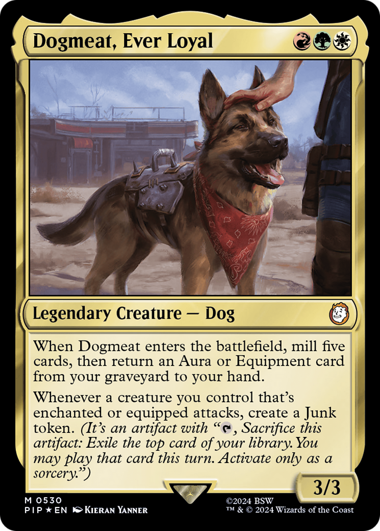 Dogmeat, Ever Loyal (Surge Foil) [Fallout] | Grognard Games