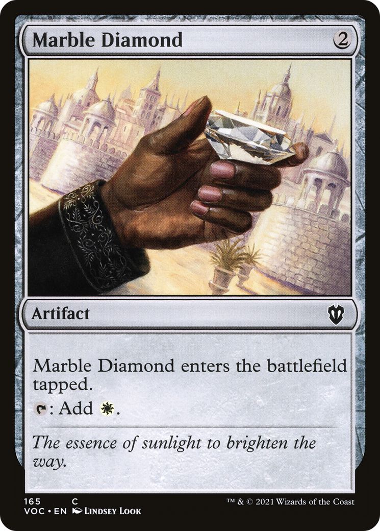 Marble Diamond [Innistrad: Crimson Vow Commander] | Grognard Games