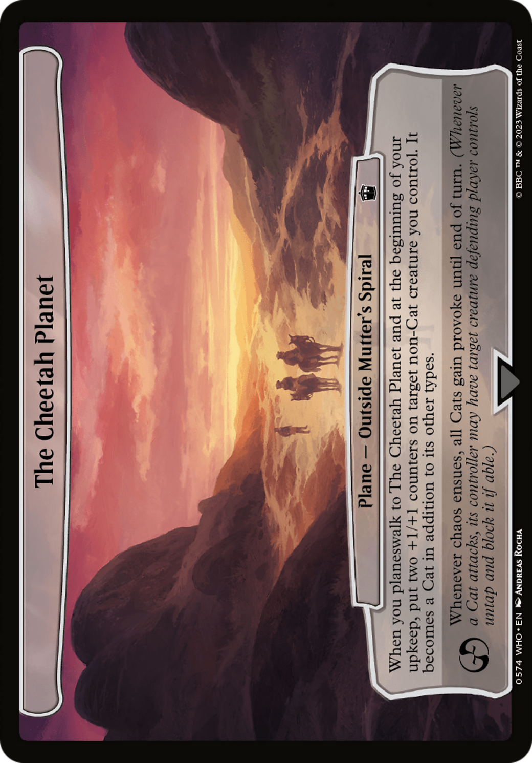The Cheetah Planet [Doctor Who] | Grognard Games