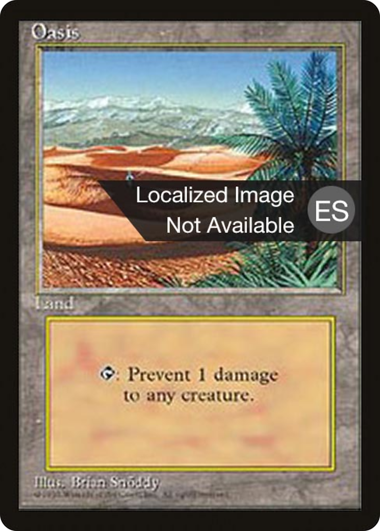 Oasis [Fourth Edition (Foreign Black Border)] | Grognard Games