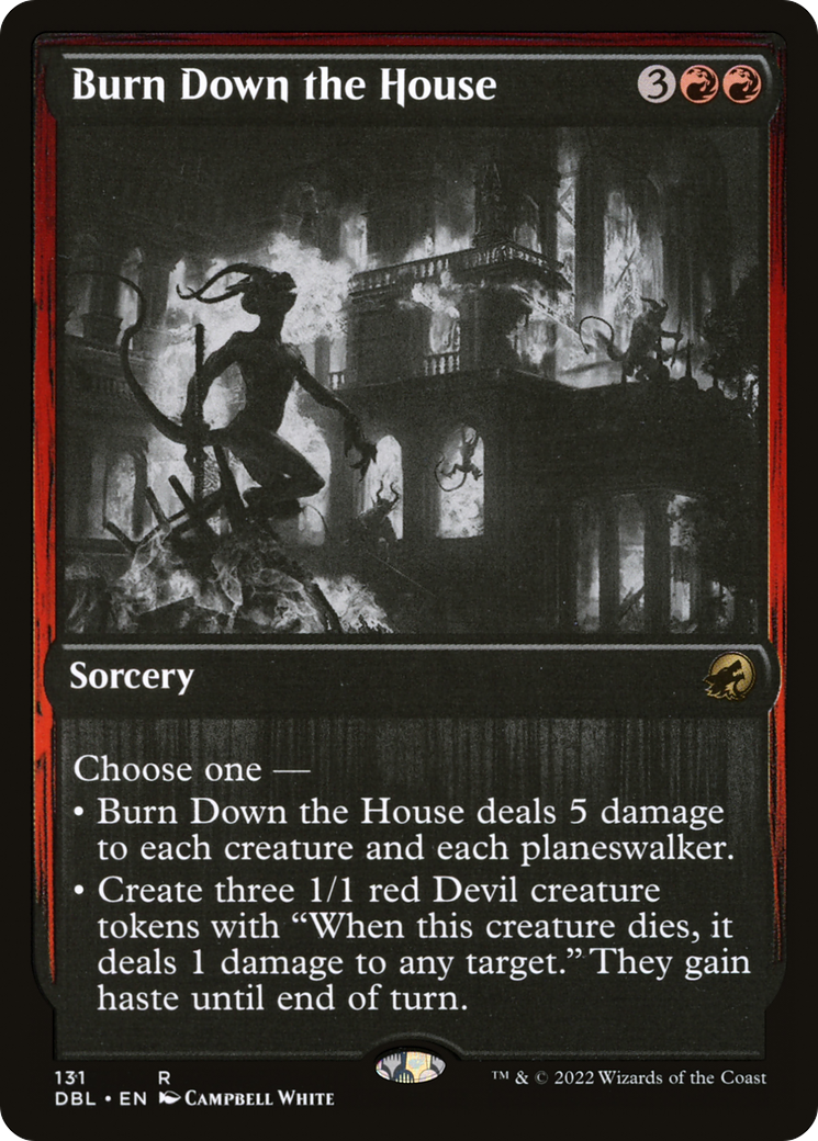Burn Down the House [Innistrad: Double Feature] | Grognard Games