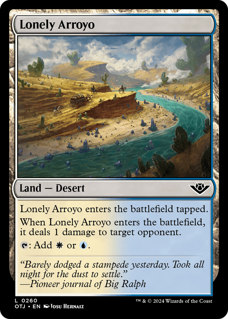 Lonely Arroyo (OTJ-260) - Outlaws of Thunder Junction | Grognard Games