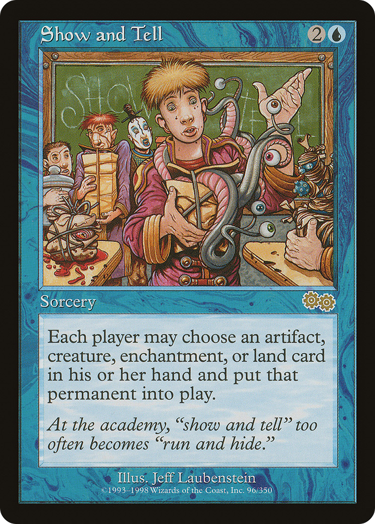 Show and Tell [Urza's Saga] | Grognard Games