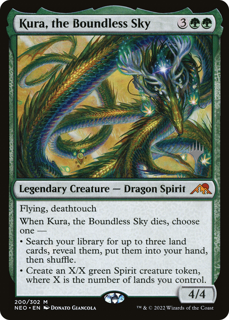 Kura, the Boundless Sky (Promo Pack) [Kamigawa: Neon Dynasty Promos] | Grognard Games