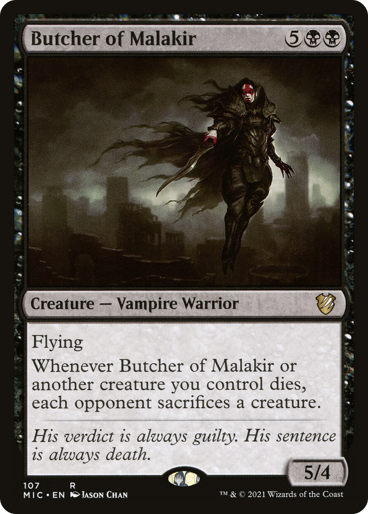 Butcher of Malakir [Innistrad: Midnight Hunt Commander] | Grognard Games