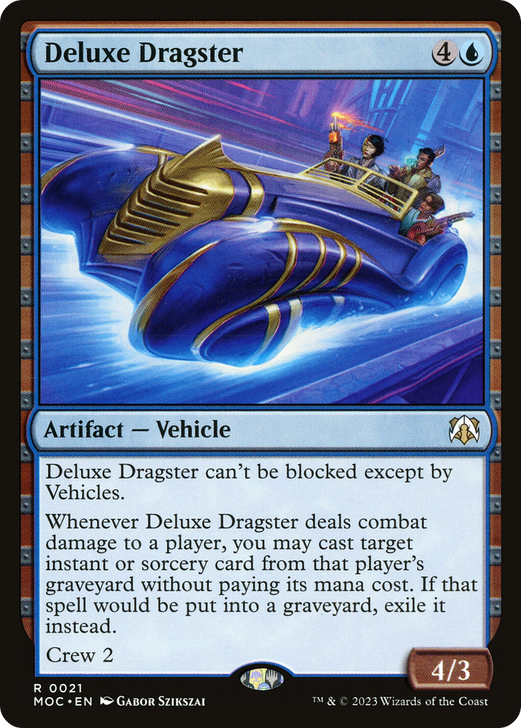 Deluxe Dragster [March of the Machine Commander] | Grognard Games