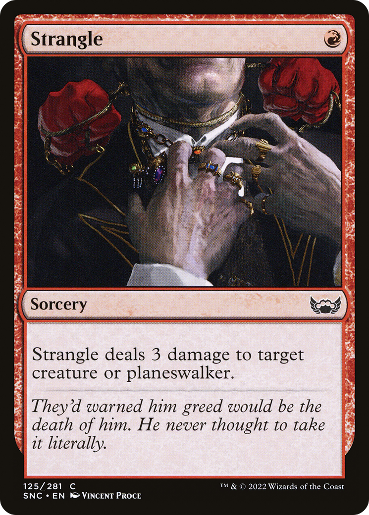 Strangle [Streets of New Capenna] | Grognard Games