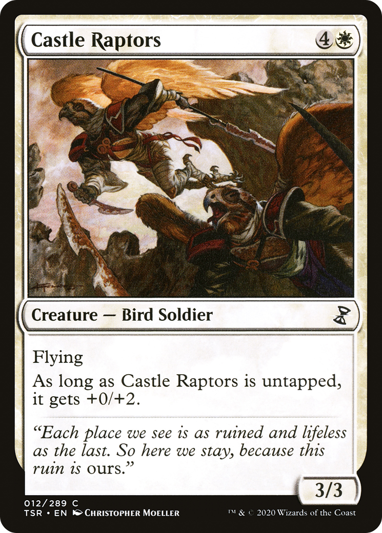Castle Raptors [Time Spiral Remastered] | Grognard Games
