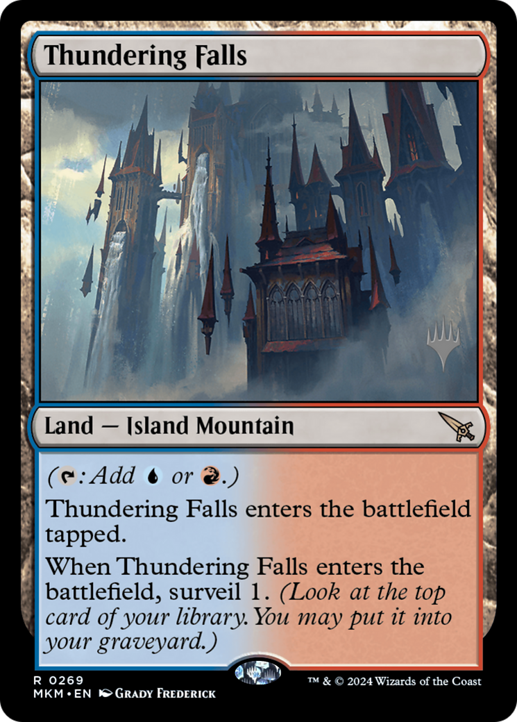 Thundering Falls (Promo Pack) [Murders at Karlov Manor Promos] | Grognard Games