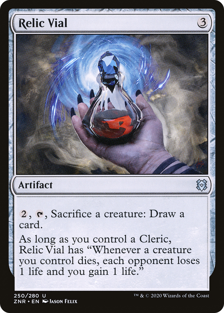 Relic Vial [Zendikar Rising] | Grognard Games