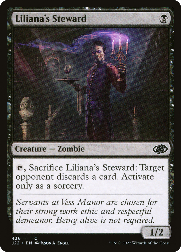 Liliana's Steward [Jumpstart 2022] | Grognard Games