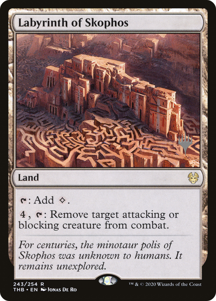 Labyrinth of Skophos (Promo Pack) [Theros Beyond Death Promos] | Grognard Games