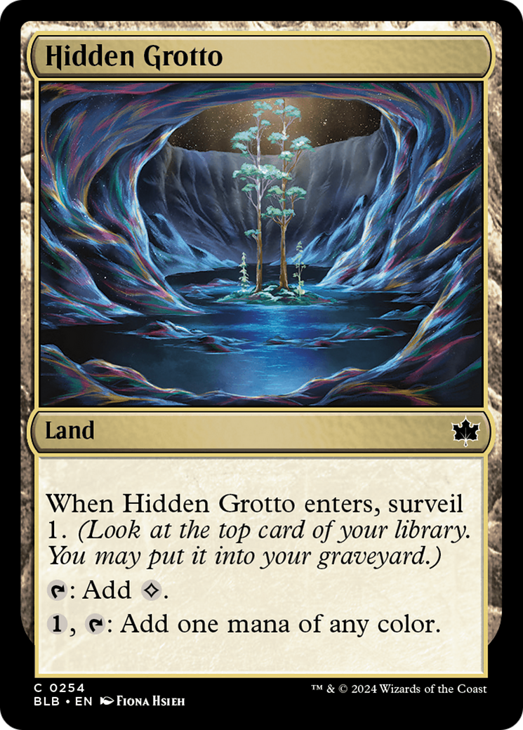 Hidden Grotto [Bloomburrow] | Grognard Games