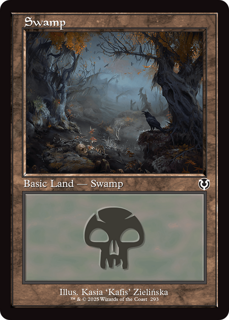 Swamp (293) (Retro Frame) [Innistrad Remastered] | Grognard Games