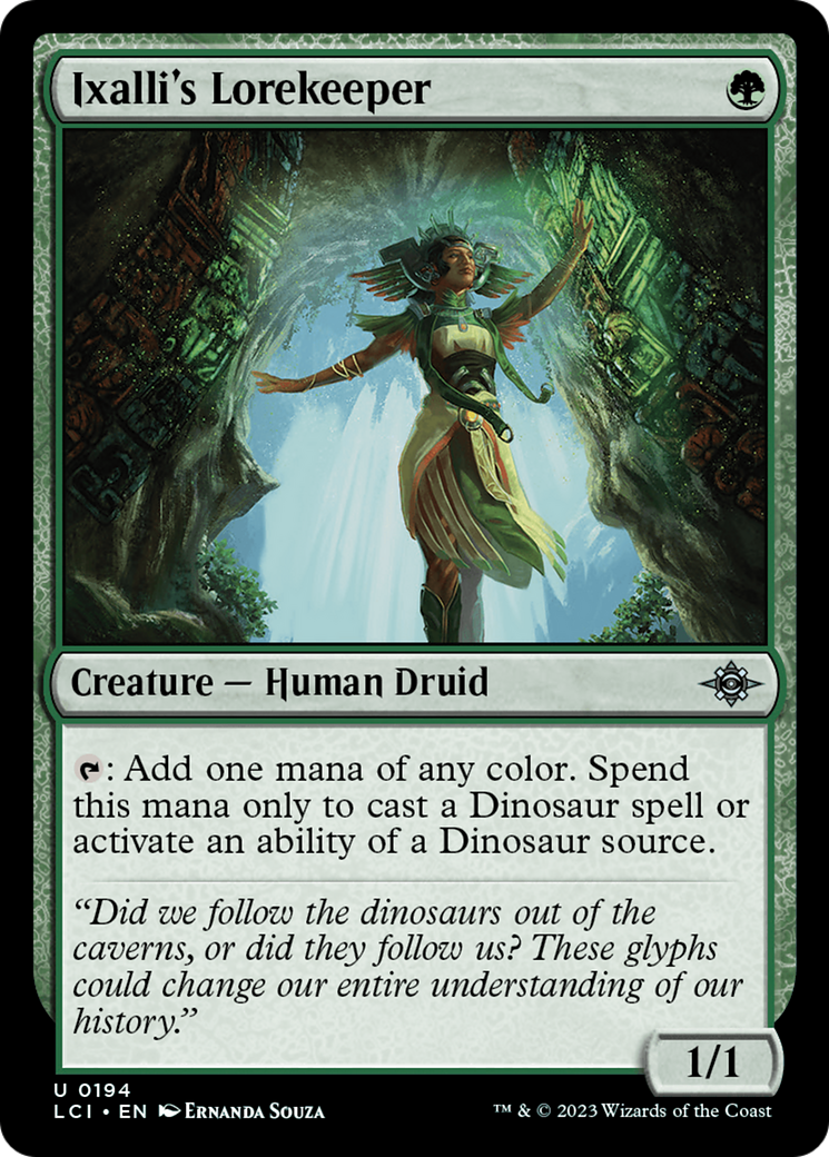 Ixalli's Lorekeeper [The Lost Caverns of Ixalan] | Grognard Games