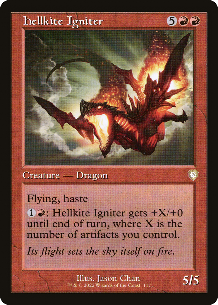 Hellkite Igniter (Retro) [The Brothers' War Commander] | Grognard Games