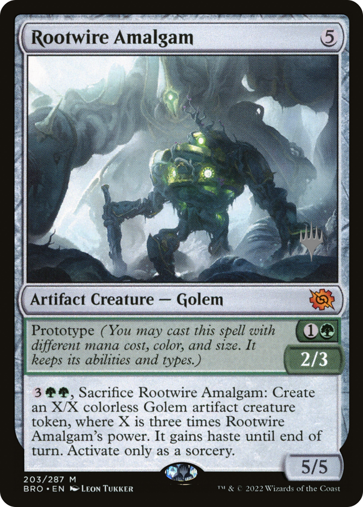 Rootwire Amalgam (Promo Pack) [The Brothers' War Promos] | Grognard Games