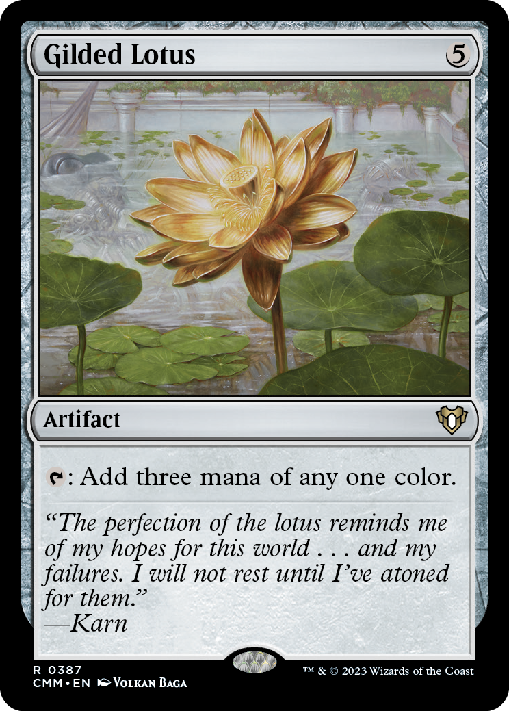 Gilded Lotus [Commander Masters] | Grognard Games