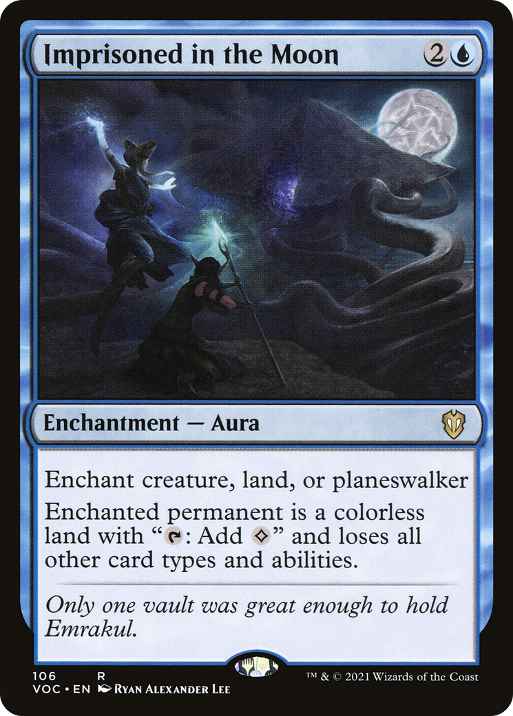 Imprisoned in the Moon [Innistrad: Crimson Vow Commander] | Grognard Games