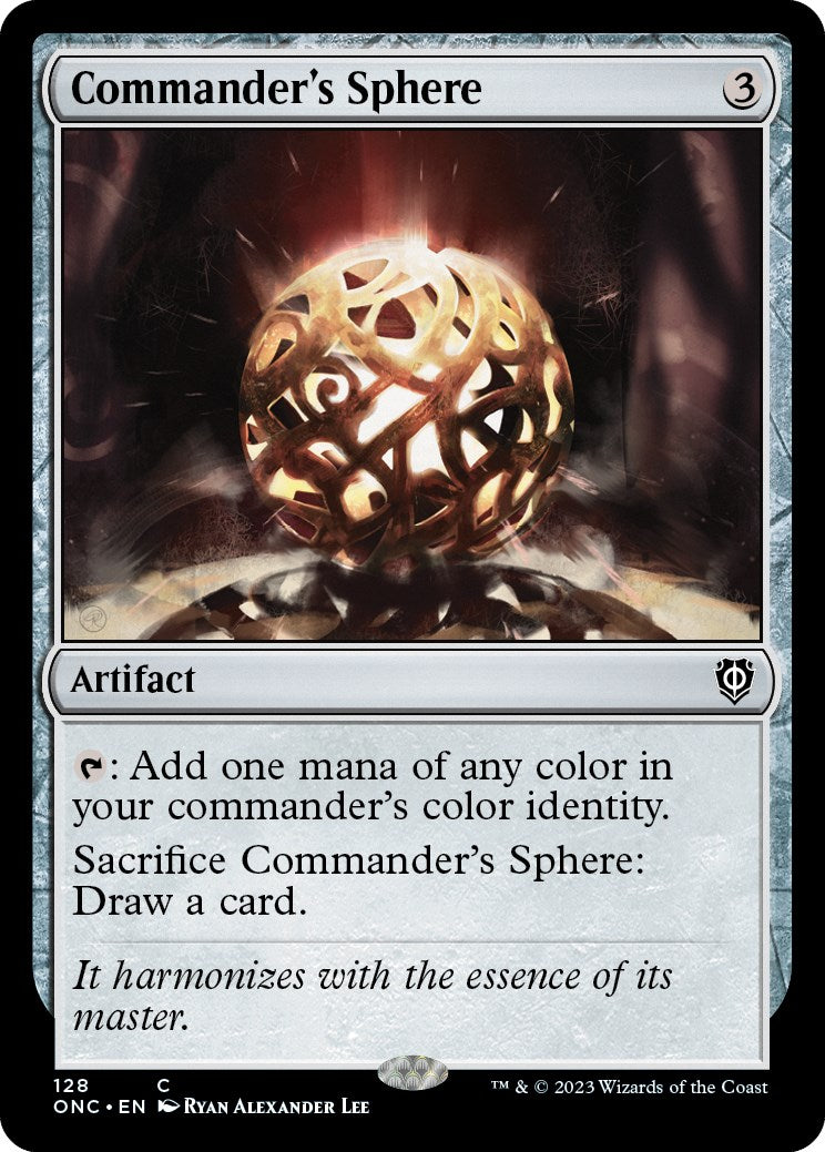 Commander's Sphere [Phyrexia: All Will Be One Commander] | Grognard Games