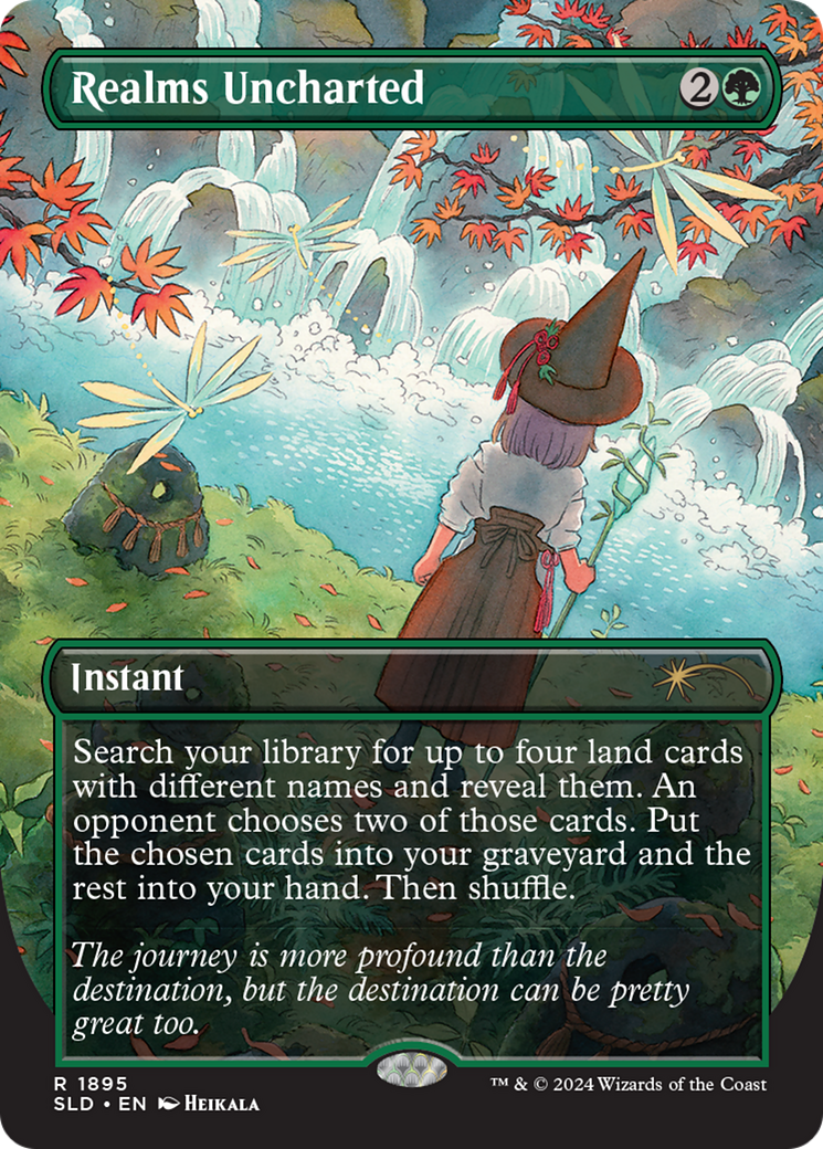 Realms Uncharted (Rainbow Foil) [Secret Lair Drop Series] | Grognard Games