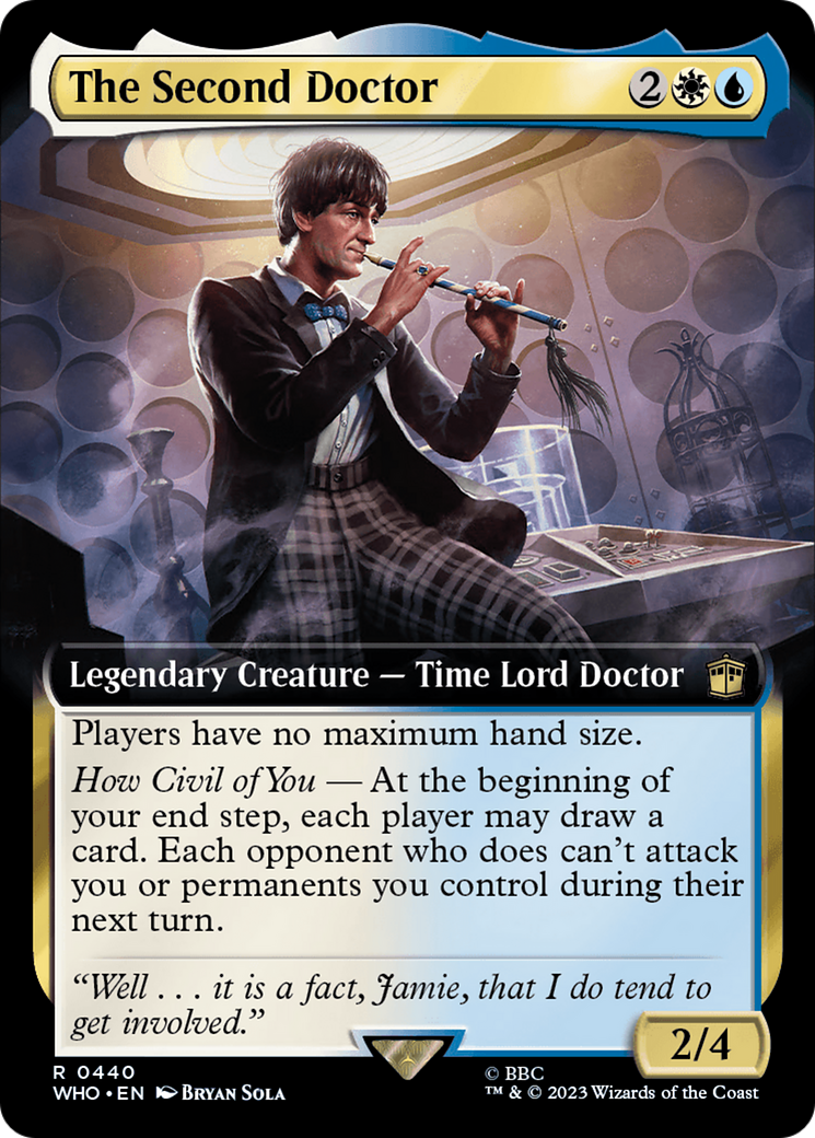 The Second Doctor (Extended Art) [Doctor Who] | Grognard Games