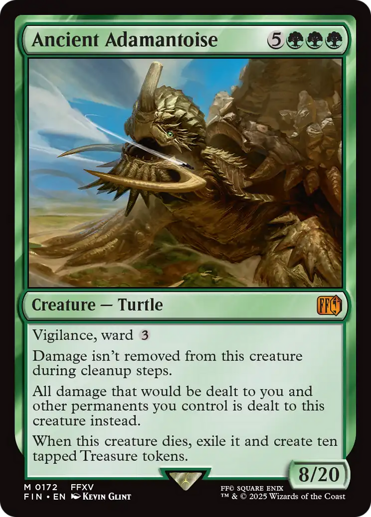 Ancient Adamantoise (FIN-172) - FINAL FANTASY Foil | Grognard Games